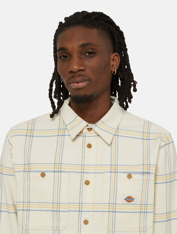 Dickies Warrenton Long Sleeve Shirt sandstone - Shop-Tetuan