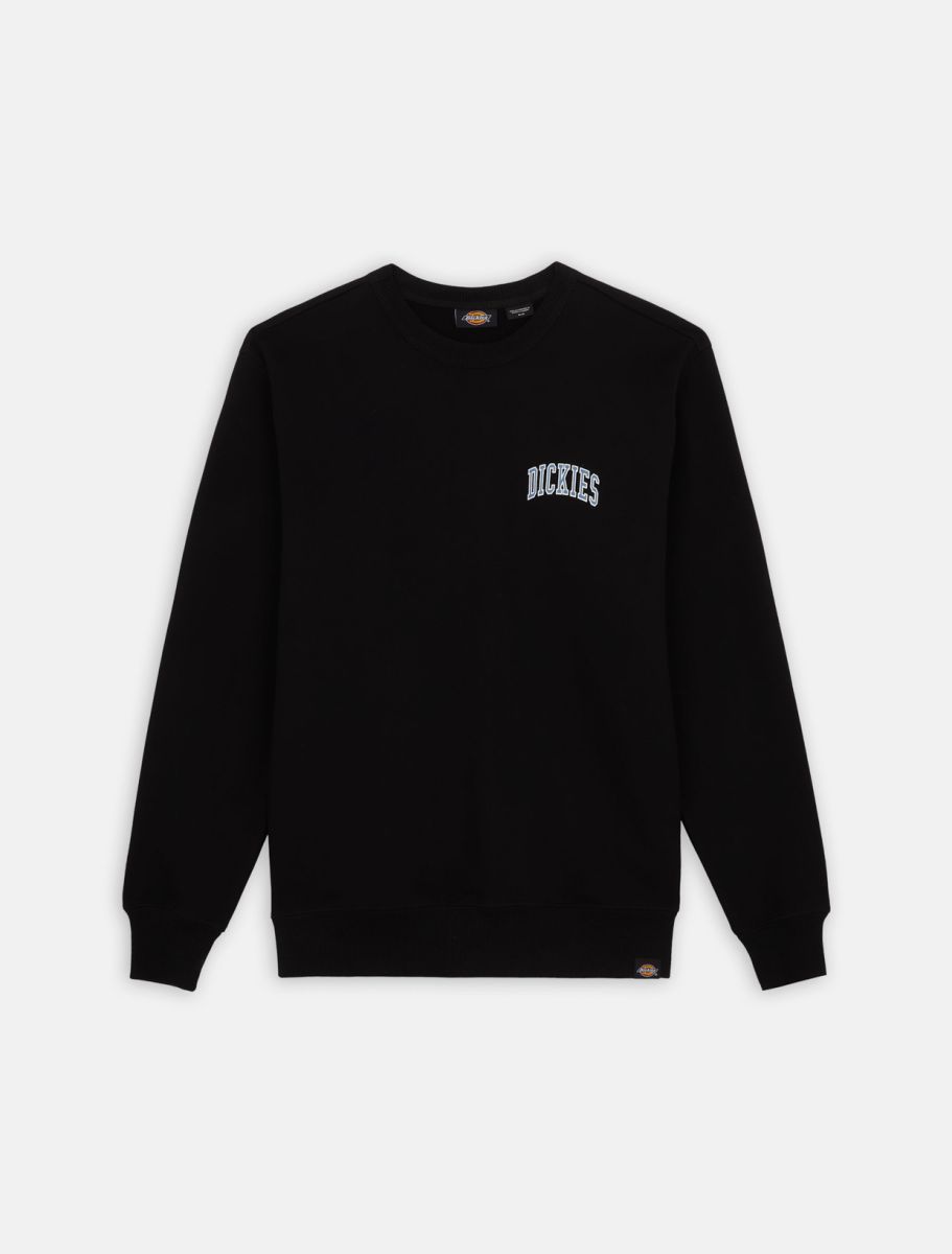 Dickies Aitkin Sweatshirt black/coronet blue - Shop-Tetuan