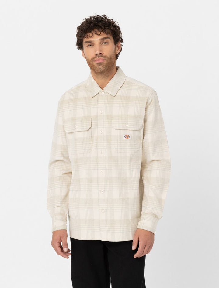 Dickies Alma shirt cord check light - Shop-Tetuan