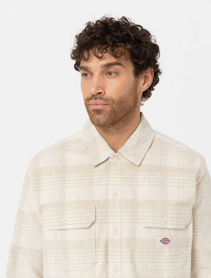 Dickies Alma shirt cord check light - Shop-Tetuan