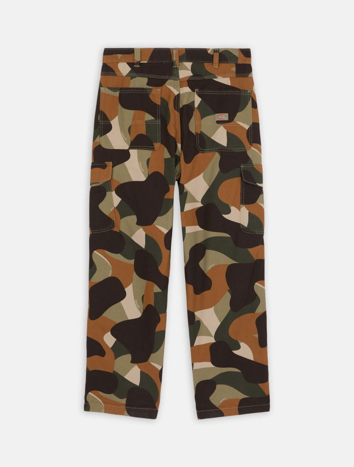 Dickies Duck Canvas Camo Cargo Trousers military green