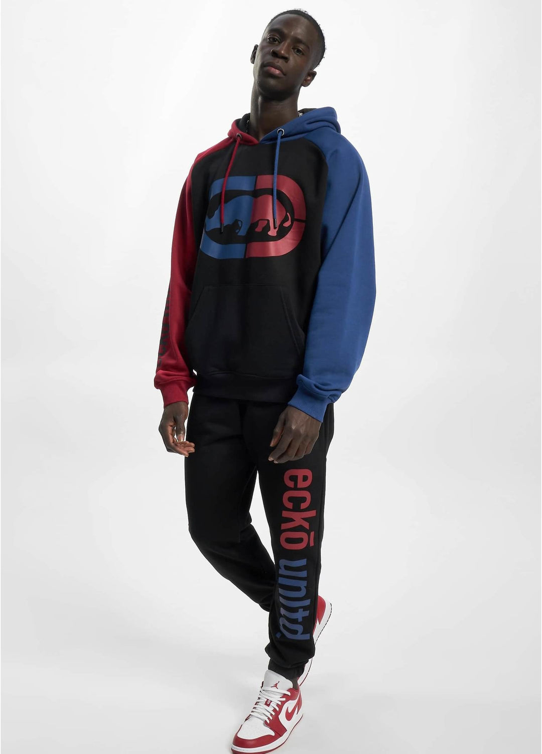 Ecko Unltd. Grande Hoody black/red/blue