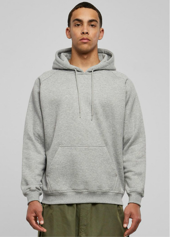 Urban Classics blank hoody grey