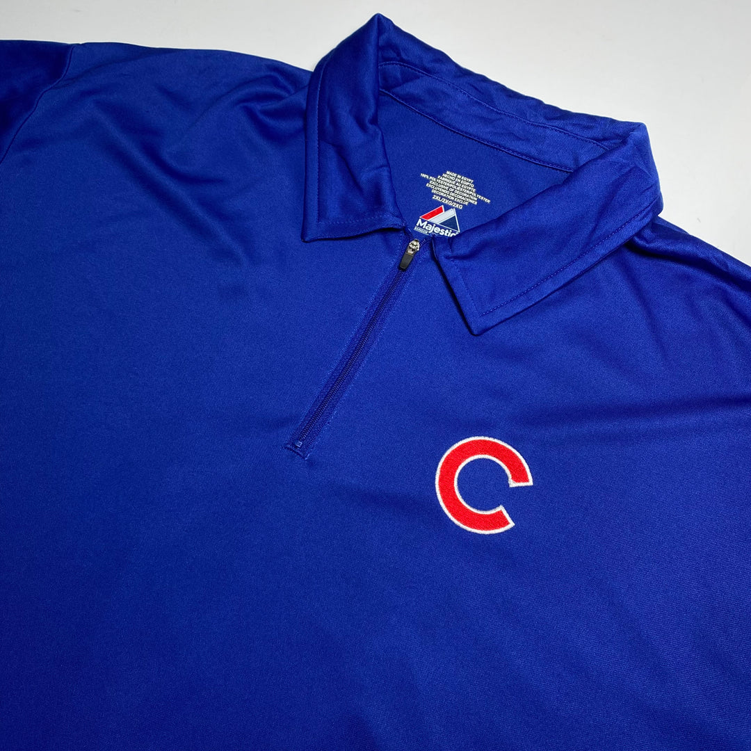 Majestic Chicago Cubs Baseball Shirt blue XXL