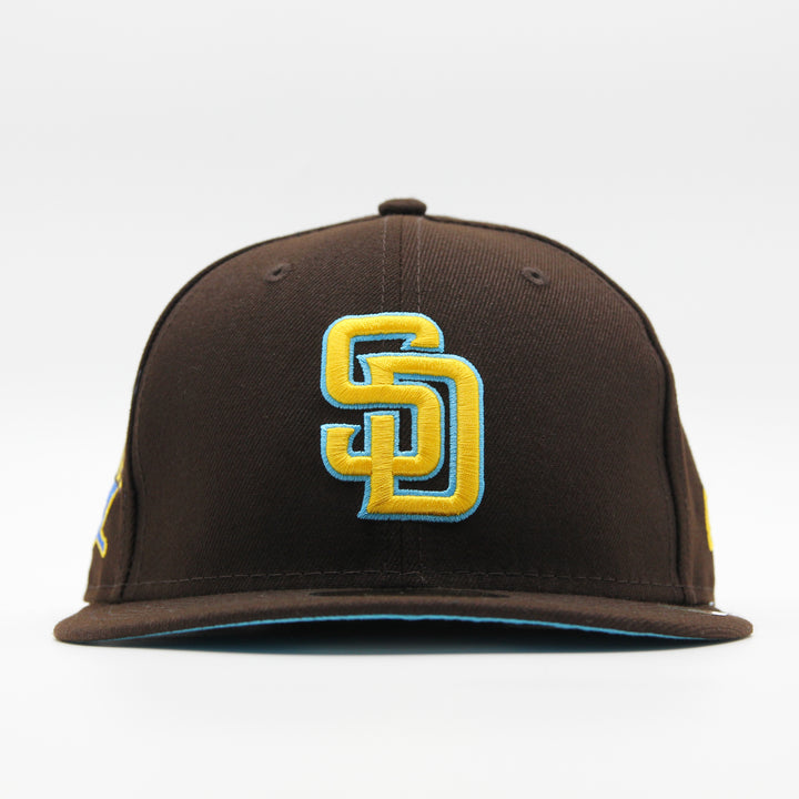 New Era Father's Day 2023 59Fifty SD Padres brown/yellow/blue - Shop-Tetuan