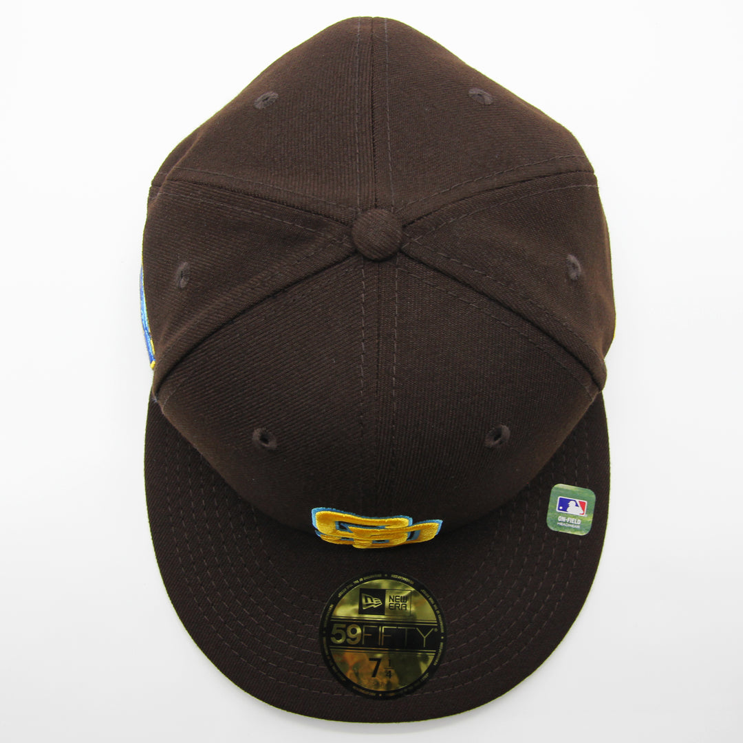 New Era Father's Day 2023 59Fifty SD Padres brown/yellow/blue - Shop-Tetuan