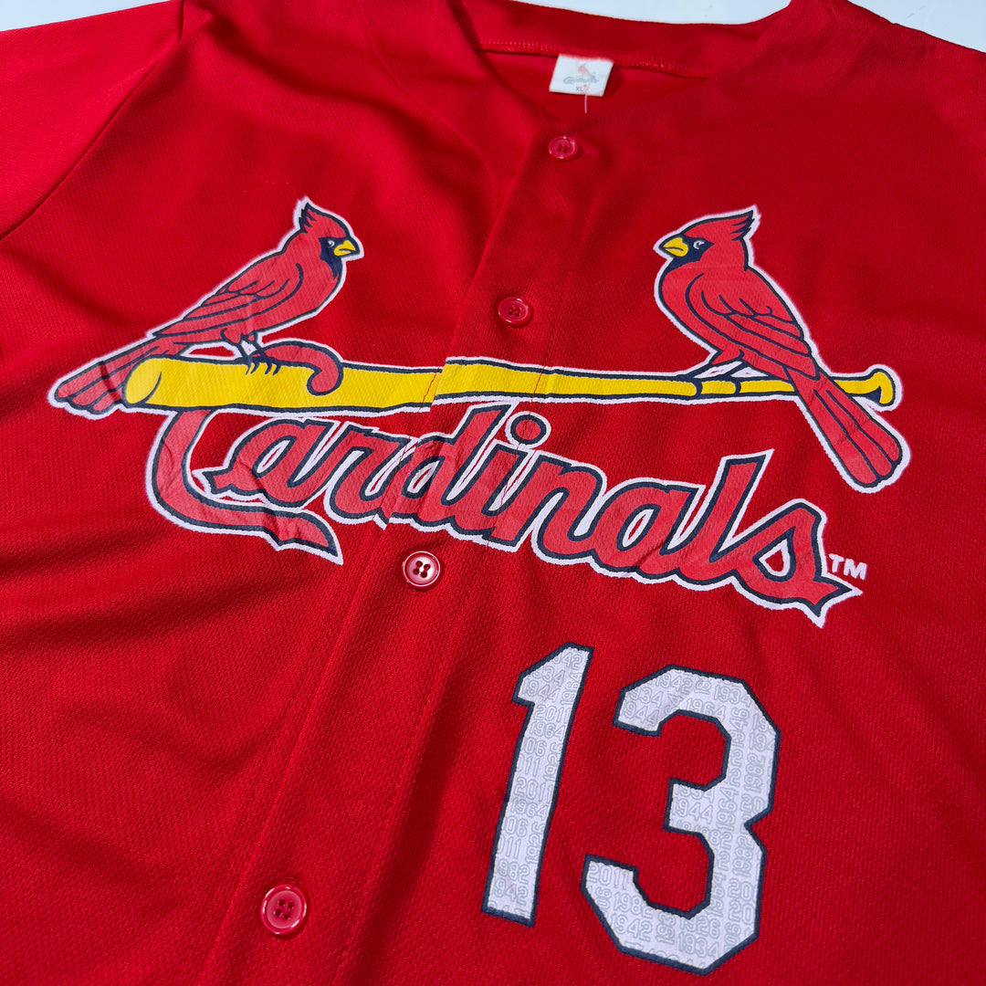 St. Louis Cardinals Jersey #13 Cartpenter red XL