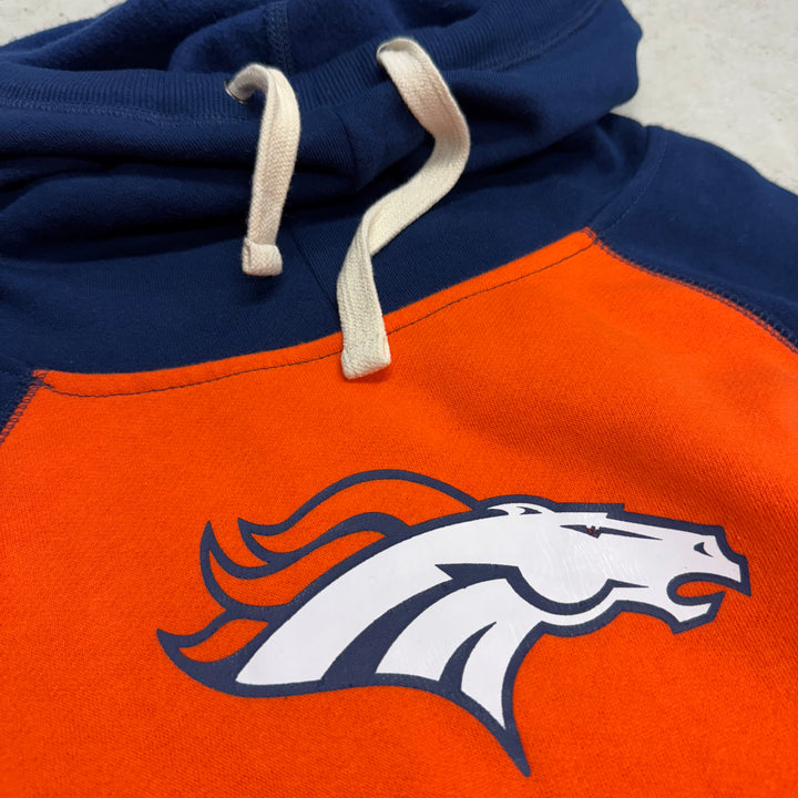 Team Apparel Womens NFL Denver Broncos Hoody navy/orange M