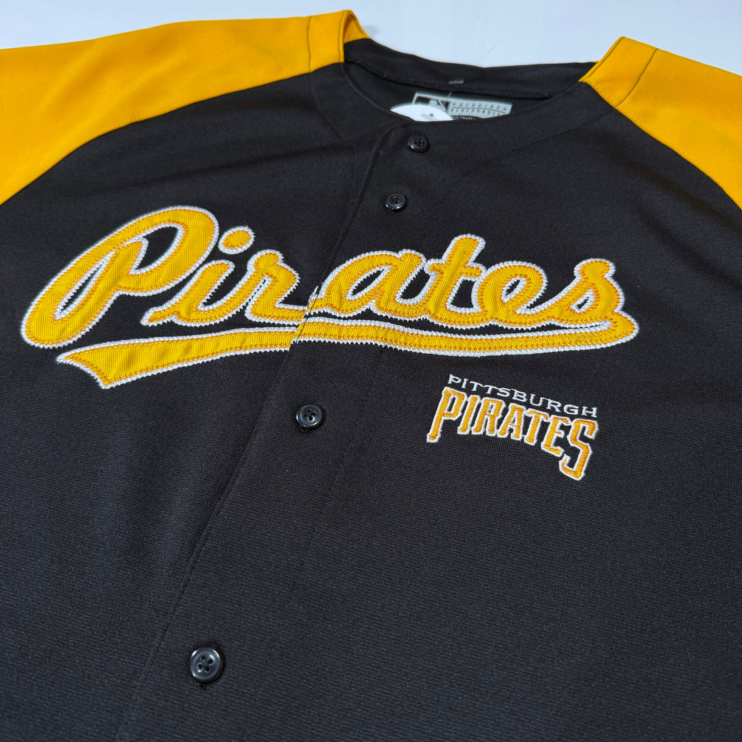 True Fan Pittsburgh Pirates Jersey black/yellow XL