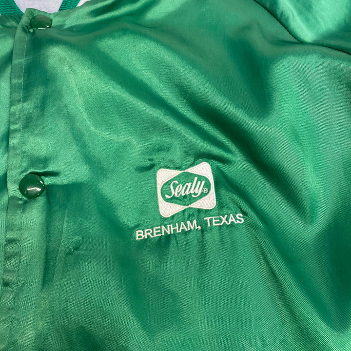 Sealy Brenham Texas Baseball Jacket green XXL