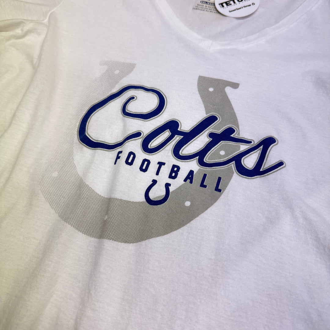 Team Apparel NFL Womens Indianapolis Colts tee white XXL