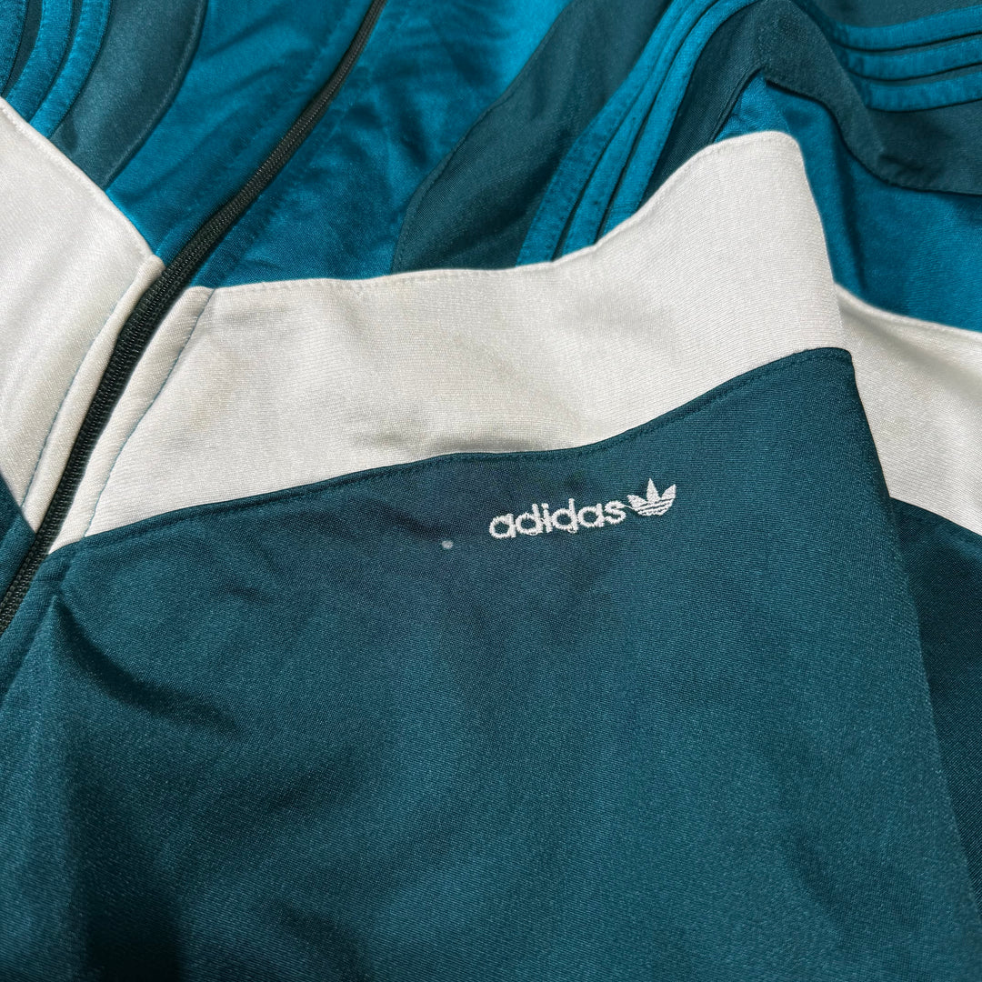 Adidas 90s Vintage Trackjacket turquoise XXL