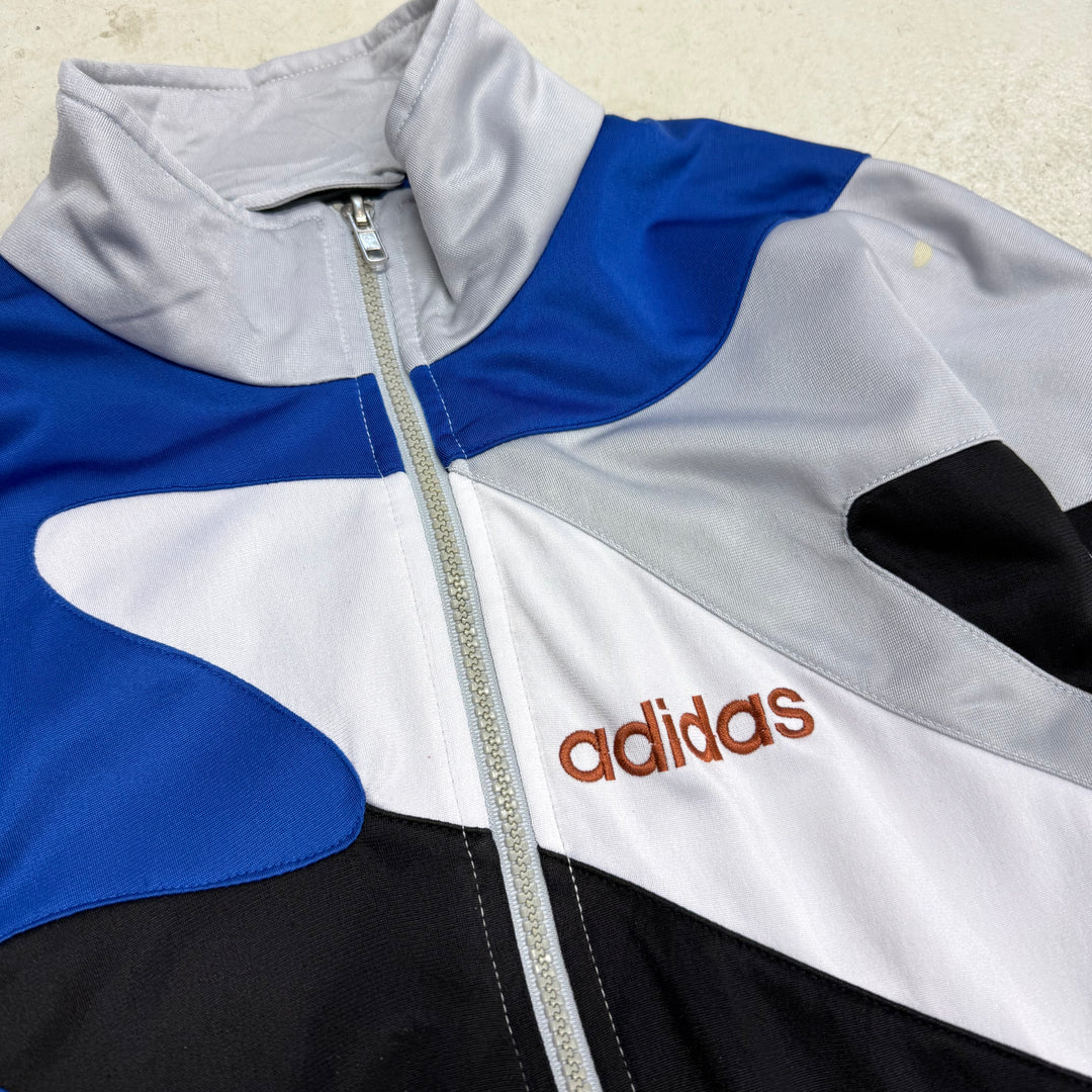 Adidas 90s Vintage Trackjacket grey/blue M