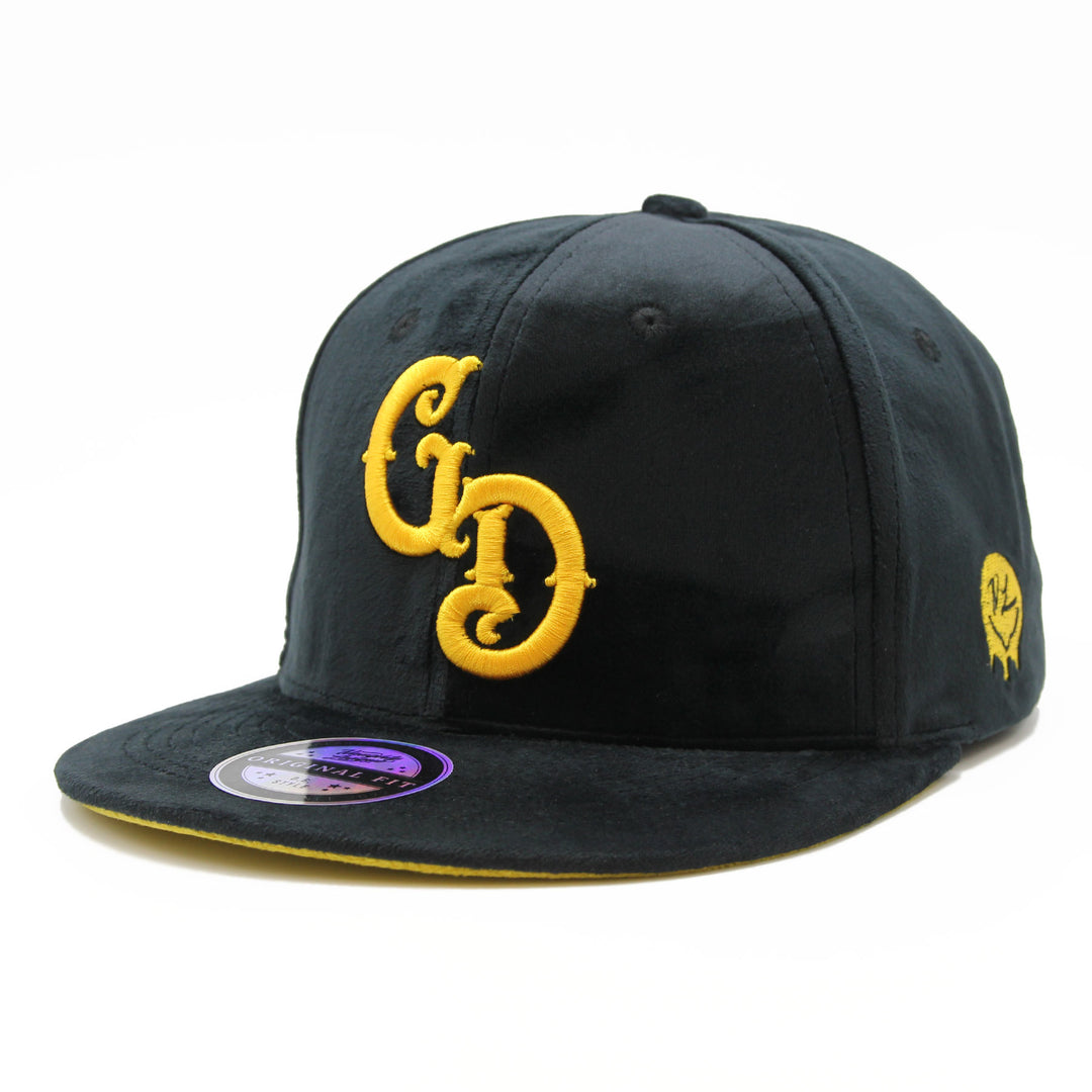 Naughty League Las Vegas Gold Diggers fitted velvet black/gold - Shop-Tetuan