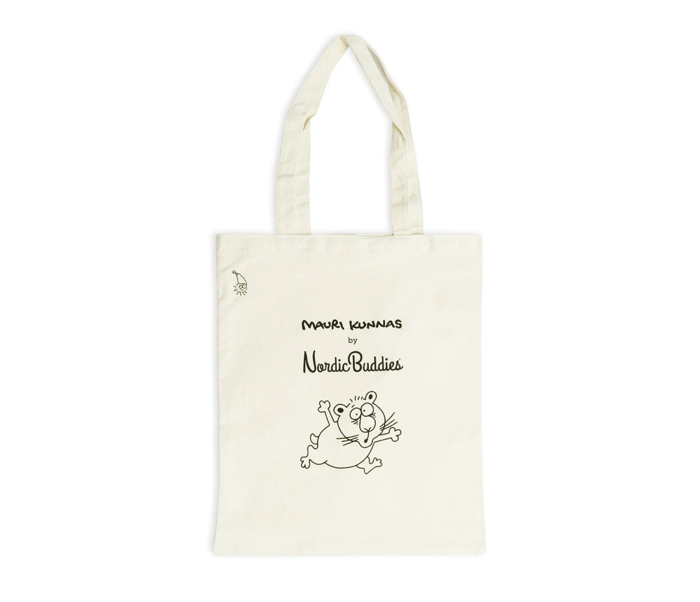 NordicBuddies Herra Hakkarainen Tote Bag off white - Shop-Tetuan