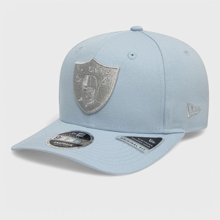 New Era Metallic 9Fifty Original Fit LV Raiders pastel blue