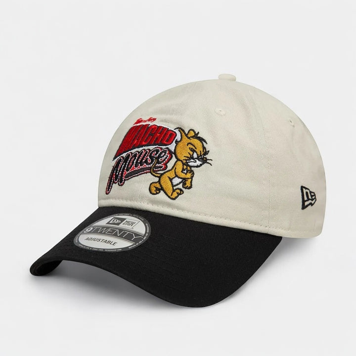 New Era Tom & Jerry 9Twenty Adjustable cap cream