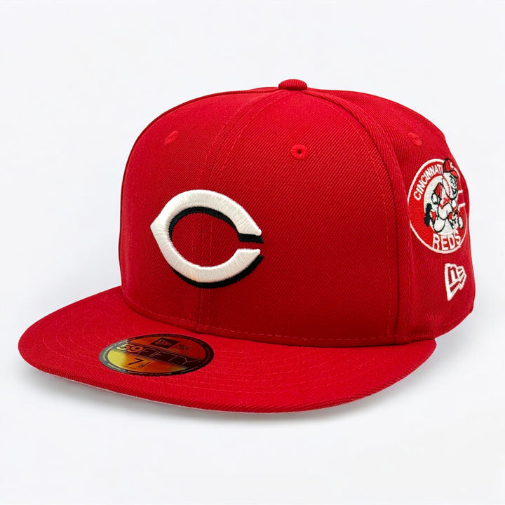 New Era Image MLB All Over Print 59Fifty C Reds scarlet