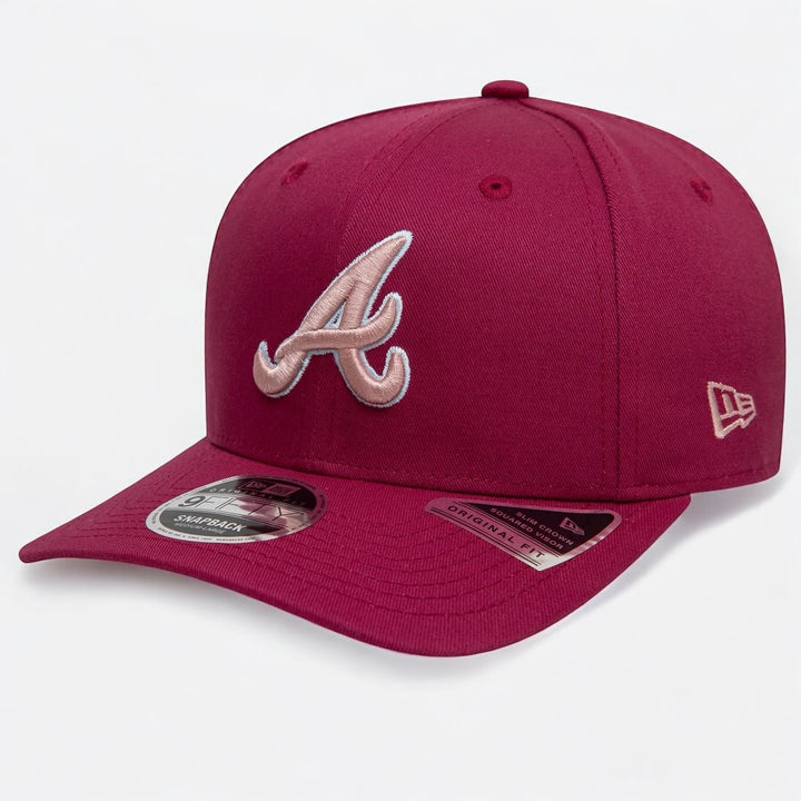 New Era World Series 9Fifty Original Fit Snap A Braves dark red