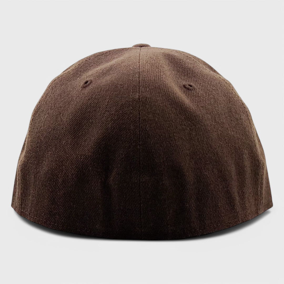 KB Ethos Fitted Flat Brim cap brown