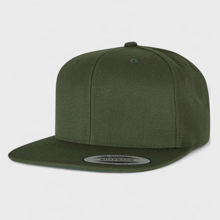 The Classics Yupoong snapback deep olive