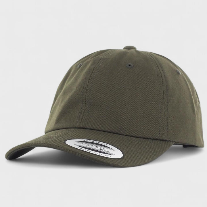 The Classics Yupoong low profile cotton twill cap buck