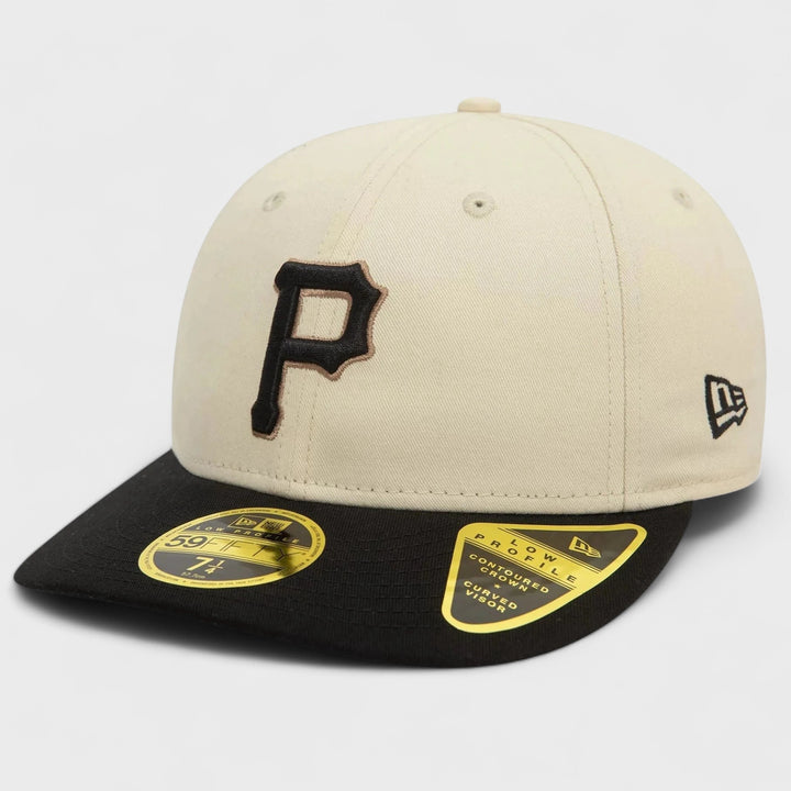 New Era Seasonal World Series 59Fifty Low Profile P Pirates cream