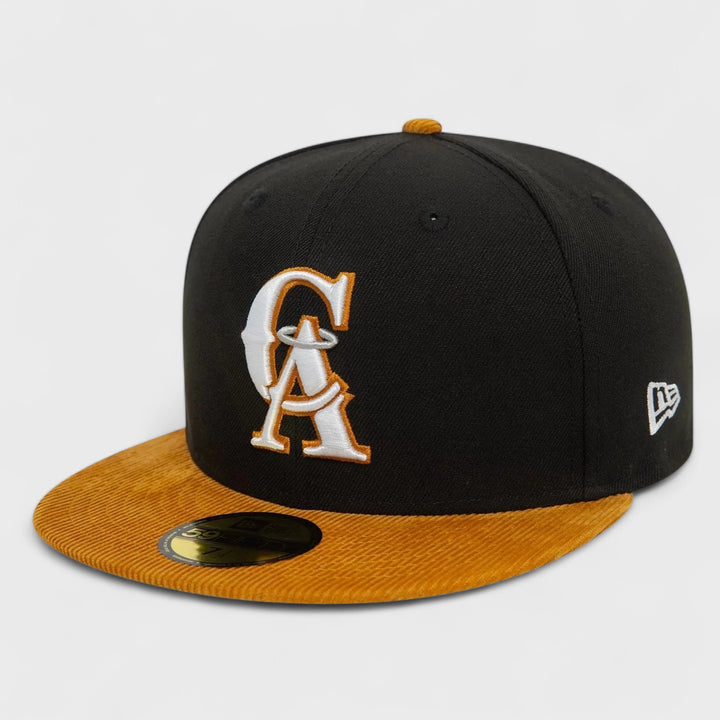 New Era Contrast Cord 59Fifty LA Angels black