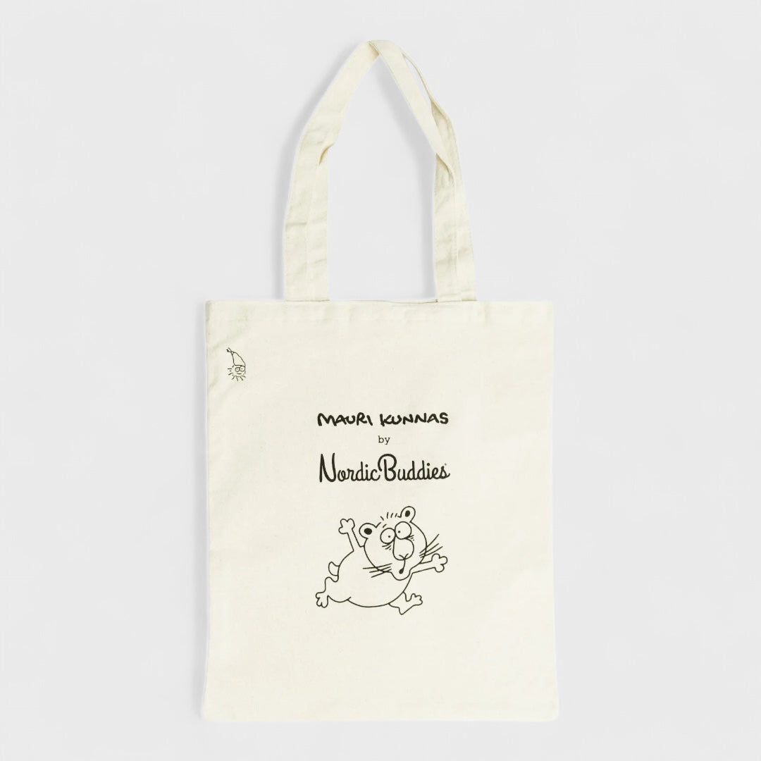 NordicBuddies Herra Hakkarainen Tote Bag off white