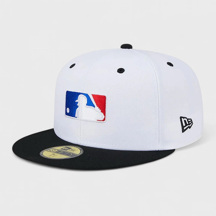 New Era National League Logo MLB League Mascots white/black