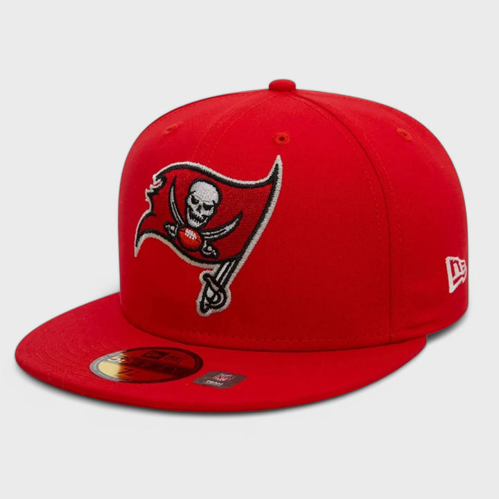 New Era NFL Official Team Colours 59Fifty TB Buccaneers red