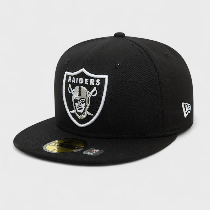 New Era NFL Official Team Colours 59Fifty LV Raiders black