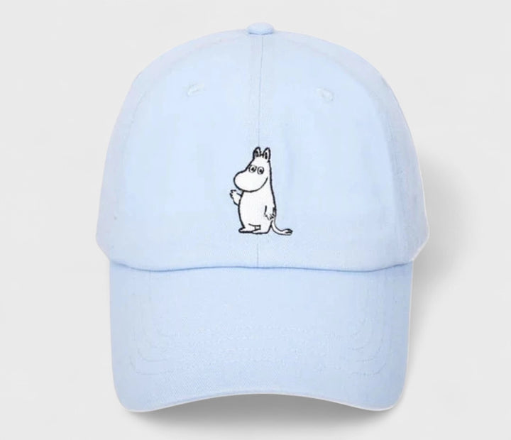 Moomin Muumipeikon Tervehdys dad cap light blue