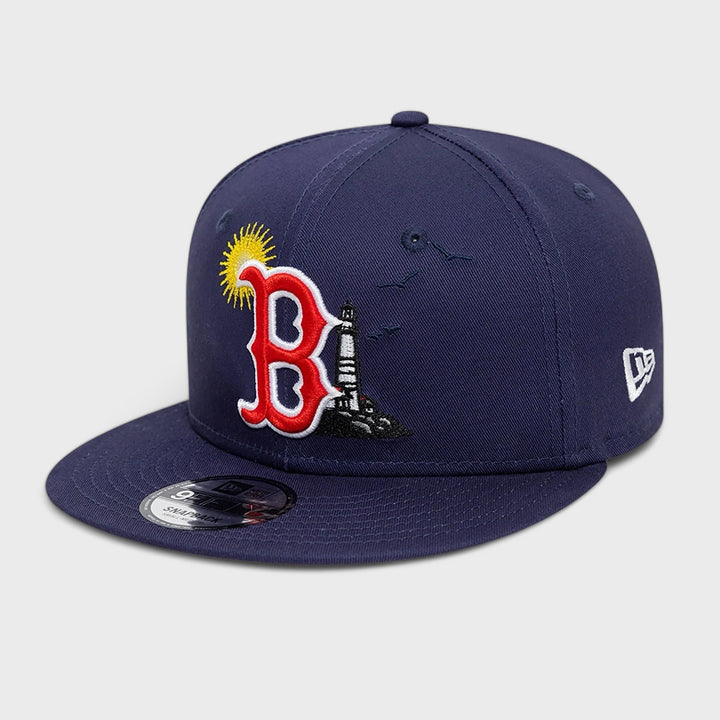 New Era MLB Summer Icon 9Fifty B Red Sox navy