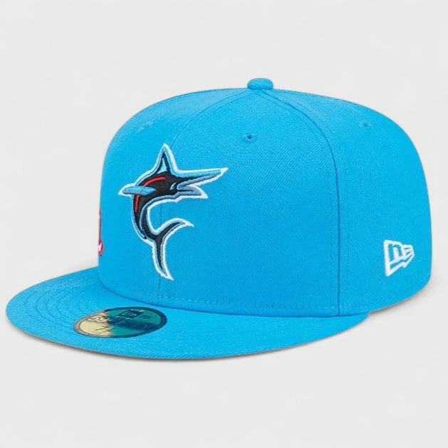 New Era MLB City Connect 59fifty M Marlins blue