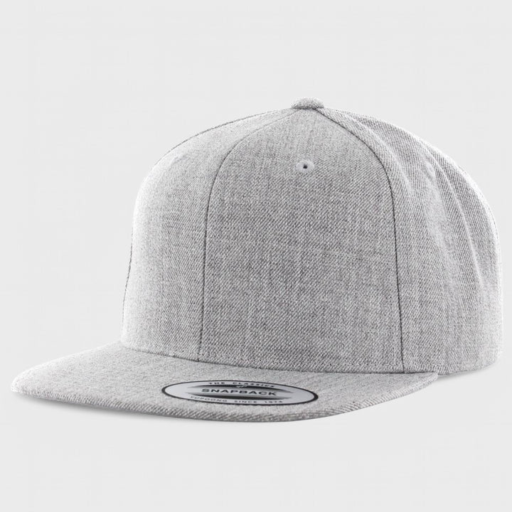 The Classics Yupoong snapback heather/heather