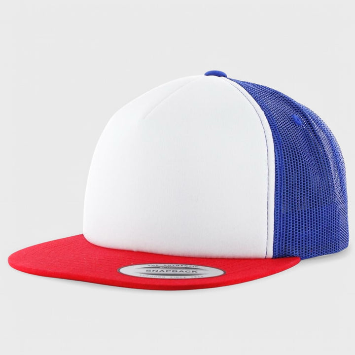 The Classics Yupoong foam trucker red/white/royal