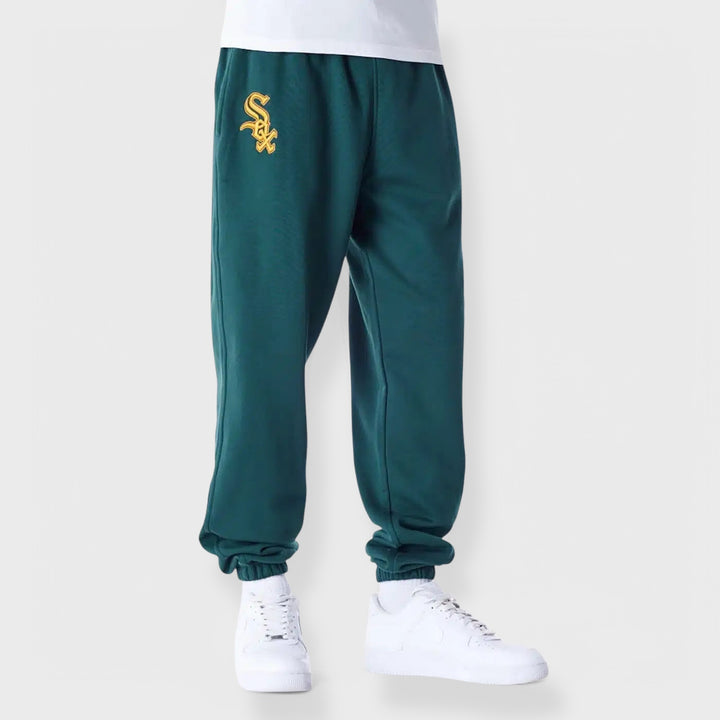 New Era League Essential Jogger C White Sox dark green