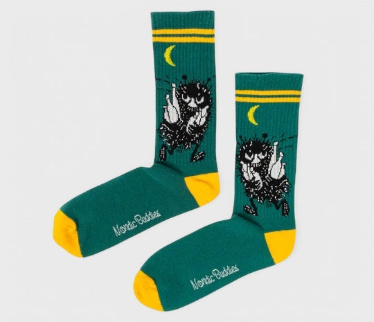 Moomin Haisuli Retro socks green