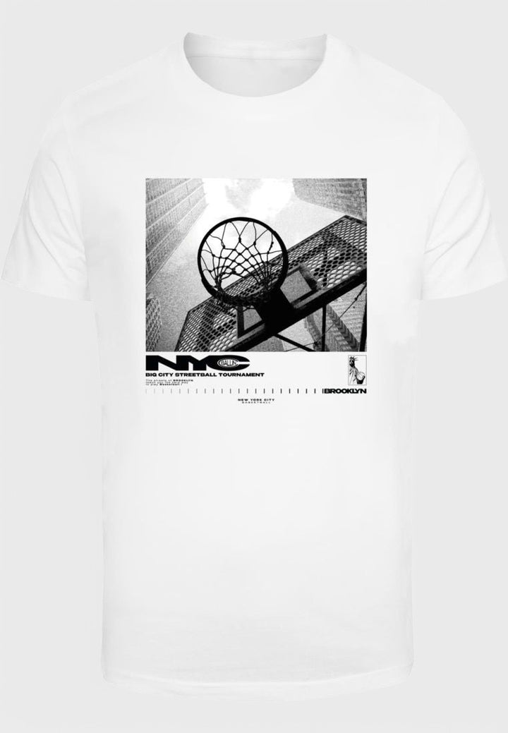 Mister NYC Ballin tee white