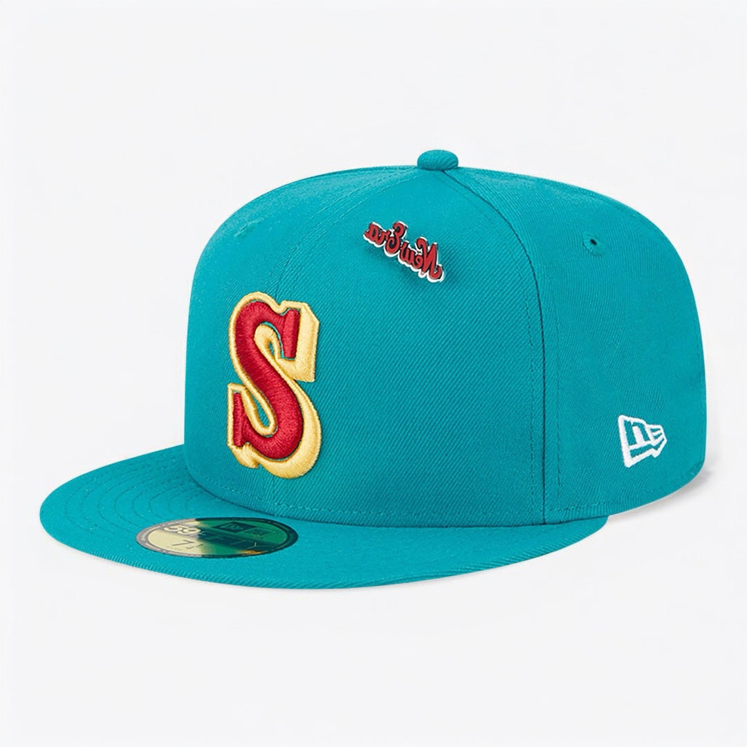 New Era MLB Cooperstown 59Fifty S Mariners teal