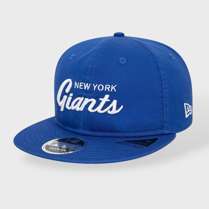 New Era NFL Retro Crown 9Fifty NY Giants blue