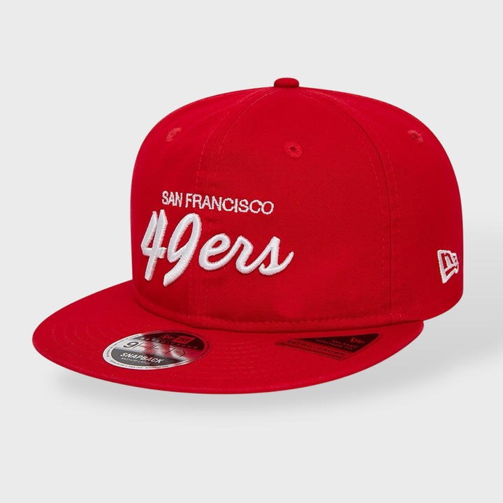 New Era NFL Retro Crown 9Fifty SF 49Ers red