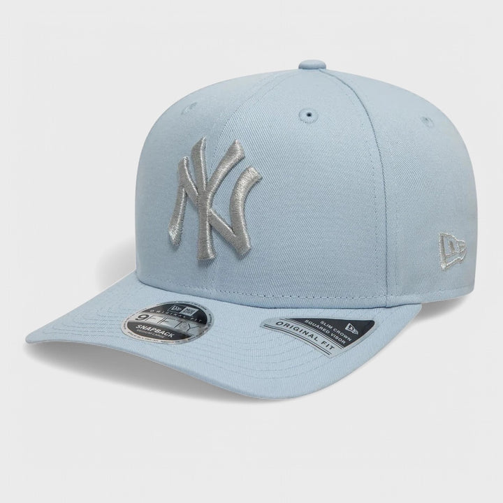 New Era Metallic 9Fifty Original Fit NY Yankees pastel blue