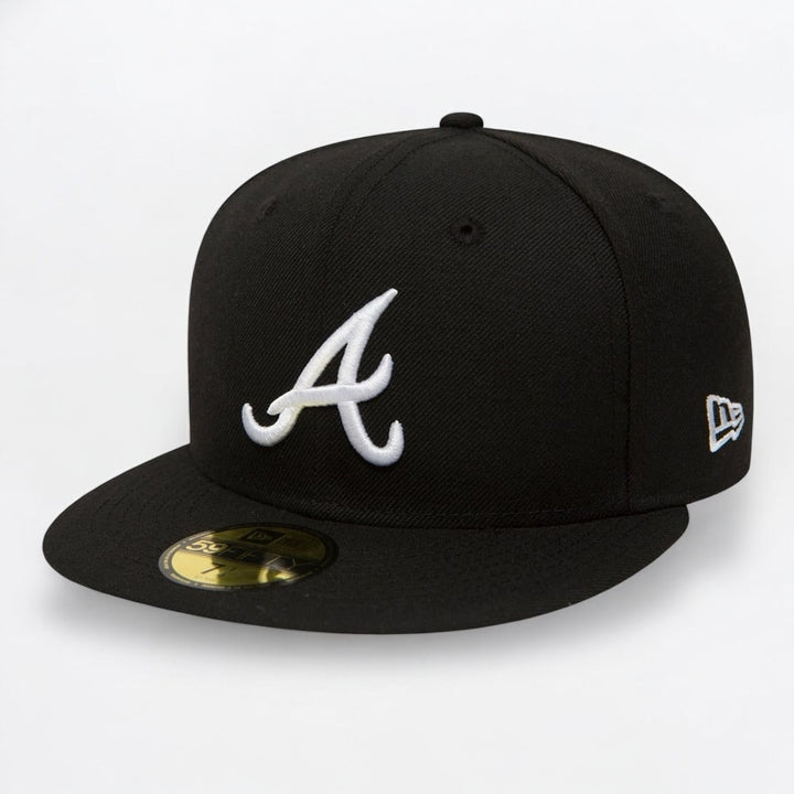 New Era Essential 59Fifty A Braves black/white