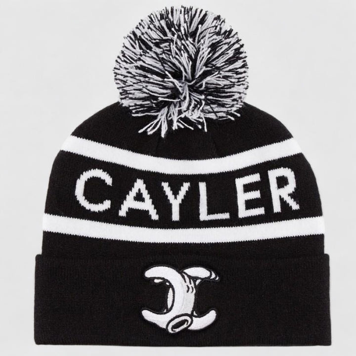 Cayler & Sons No. 1 Pom Pom beanie black/white