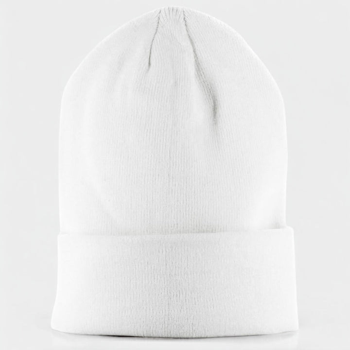 Major Wear oversized blanco beanie white