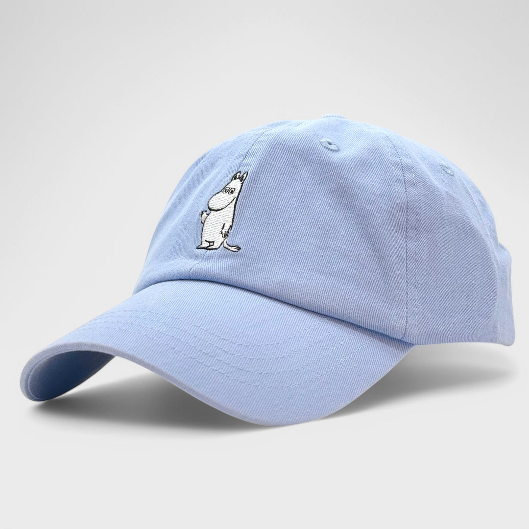 Moomin Muumipeikon Tervehdys dad cap light blue