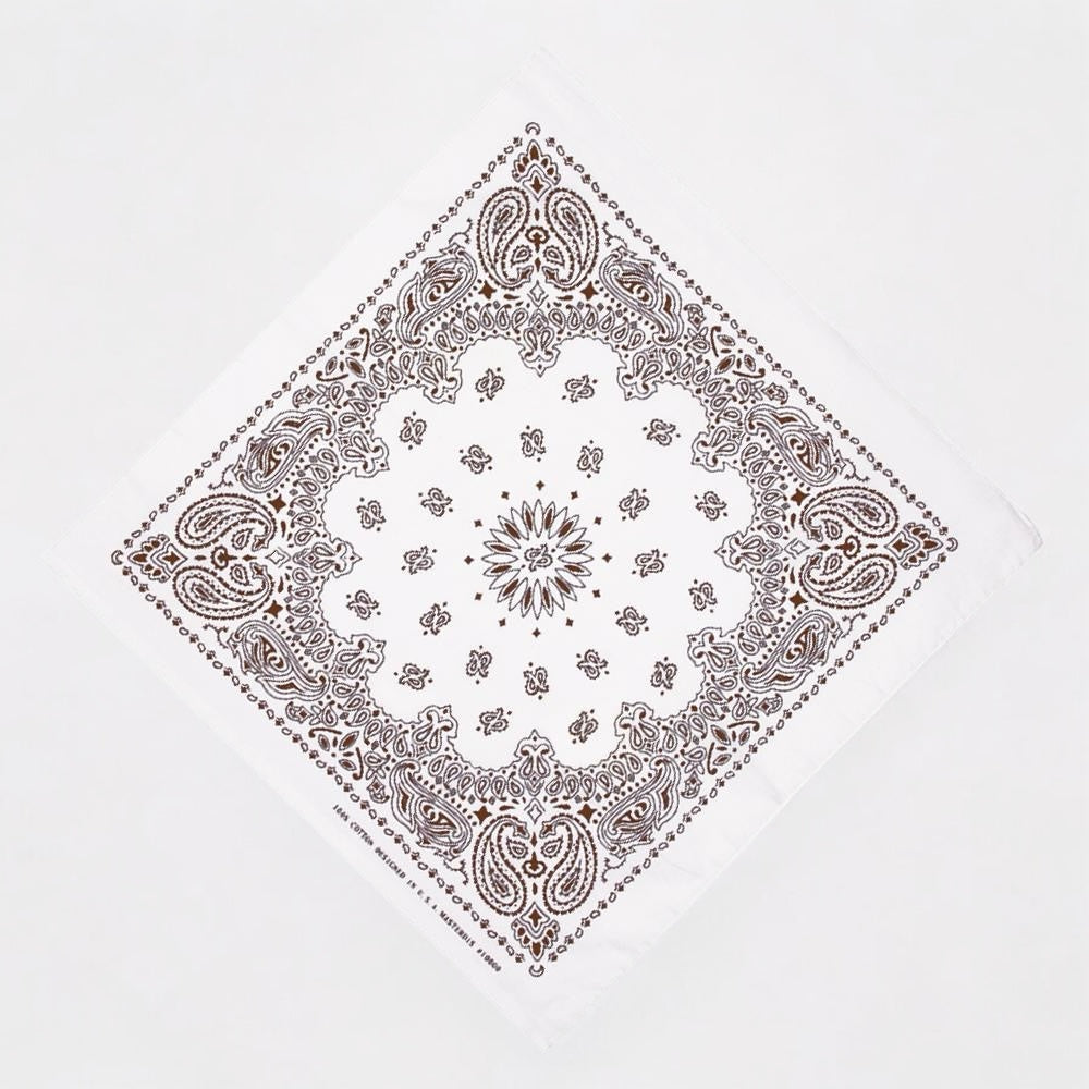 Bandana white/brown