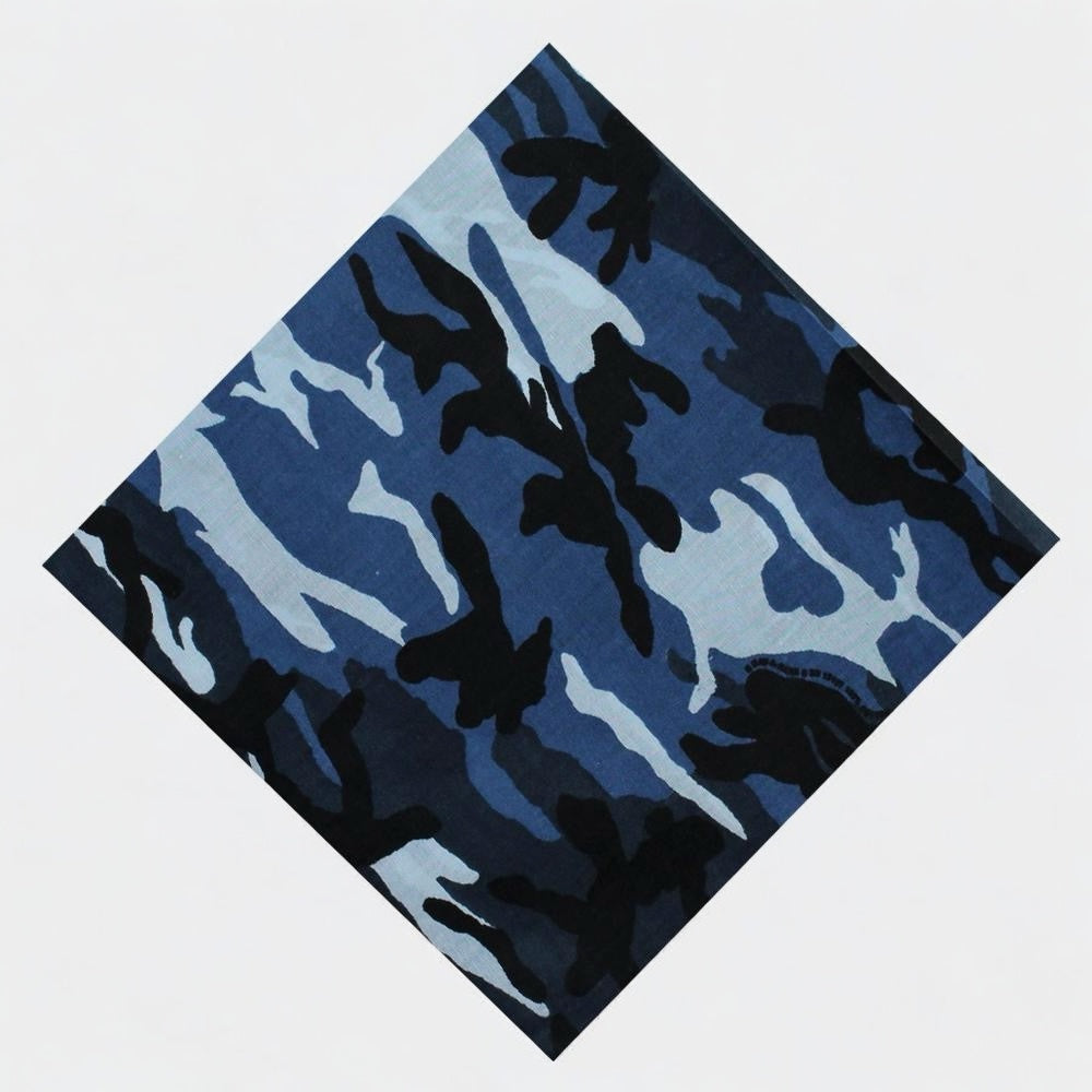 Bandana blue camo